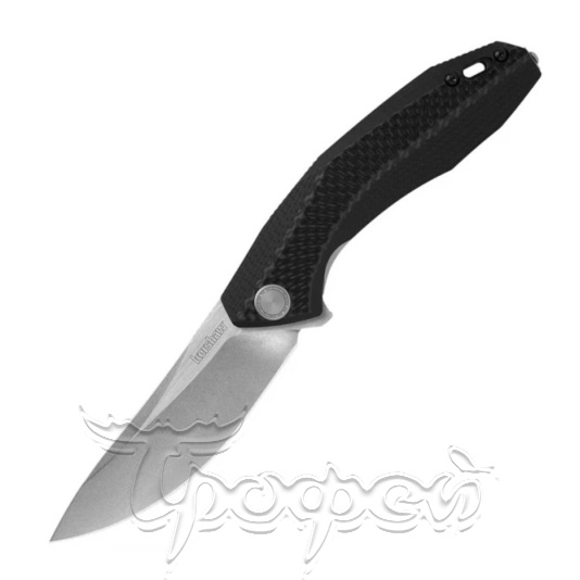 Нож склад., рук-ть G-10/карбон, клинок D2, stonewash - K4038 Tumbler 