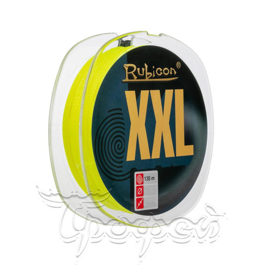 Леска плетеная RUBICON XXL 135 м yellow 