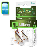 Леска зимняя NL ULTRA WHITE FISH 30m (Белая рыба)