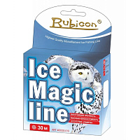 Леска зимняя RUBICON Ice Magic Line (steel gray) 30m 