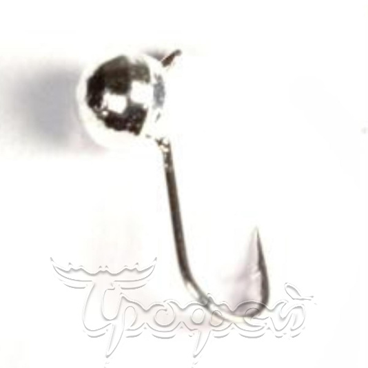 Морм. Вольф."Dixon-Rus" шар с ушком фигурный d3 серебро (10шт) (1630Sil) 0026830 