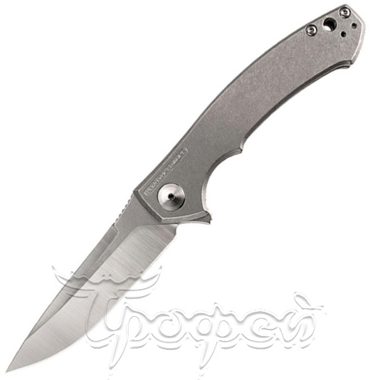 Нож складной, рукоять титан, сталь S35VN покрытие Satin K0450 