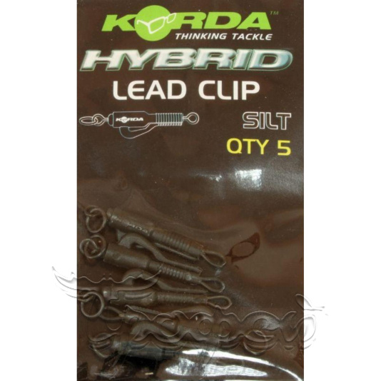 Безопасная клипса с кольцом Hybrid Lead Clips Silt, KHCS 