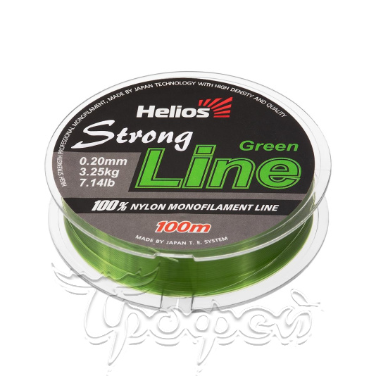 Леска Strong Line Nylon Dark Green 100 м 
