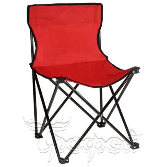 Кресло туристическое складное 35х35х56 см цвет красный до 50 кг (488613) Сима-ленд 