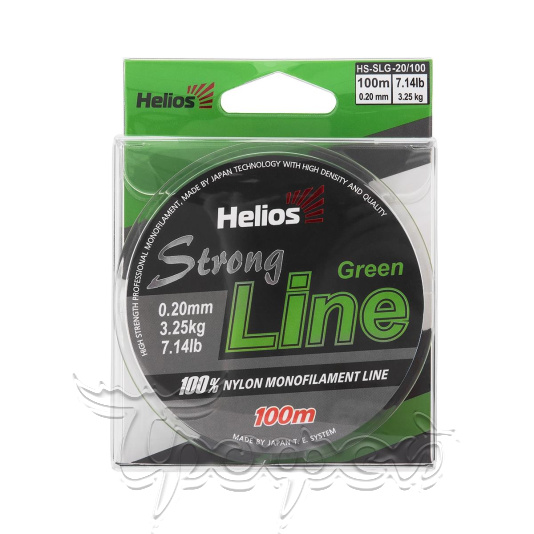 Леска Strong Line Nylon Dark Green 100 м 