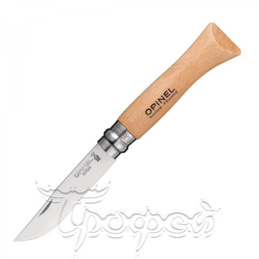 Нож №06 Tradition 7 см, нержавеющая сталь, рукоять бук (10) 