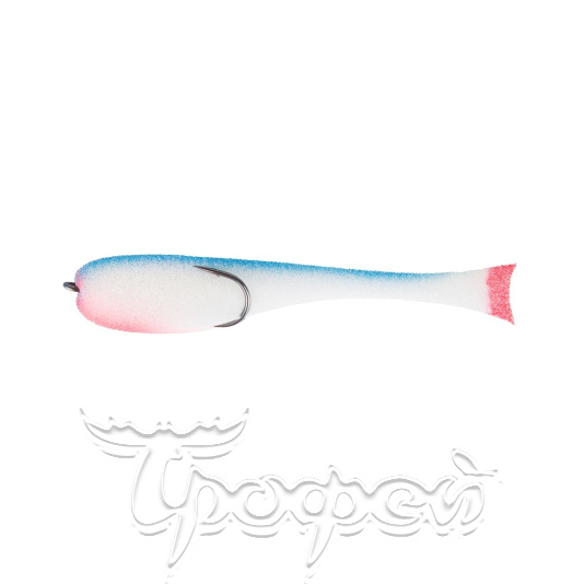 Рыбка поролоновая оснащ. на двойнике цвет 16UV 