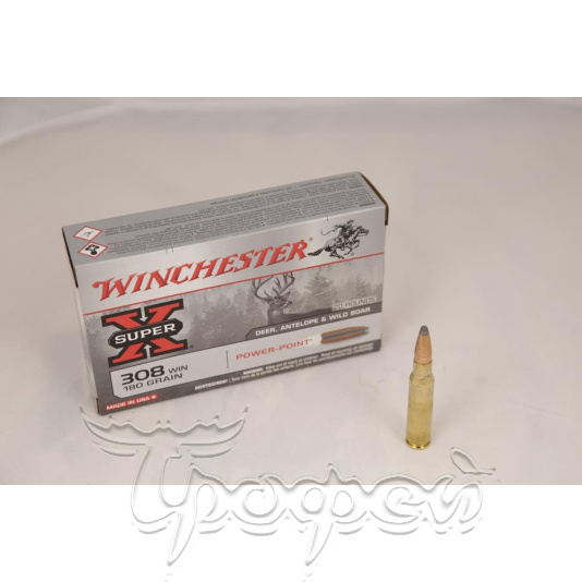 Патрон .308 WIN WINCHESTER SUPER X POWER-POINT 11.7 