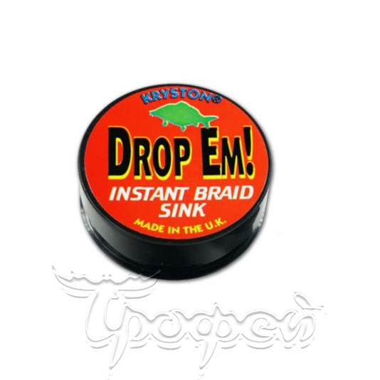 Мягкий свинец KRYSTON DROP EM Instant Braid Sink, DE1 GARDNER 