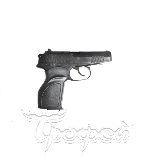 Травматический пистолет П-М17Т, (полированный, рукоятка Дозор, новый дизайн), 9 мм Р.А. 