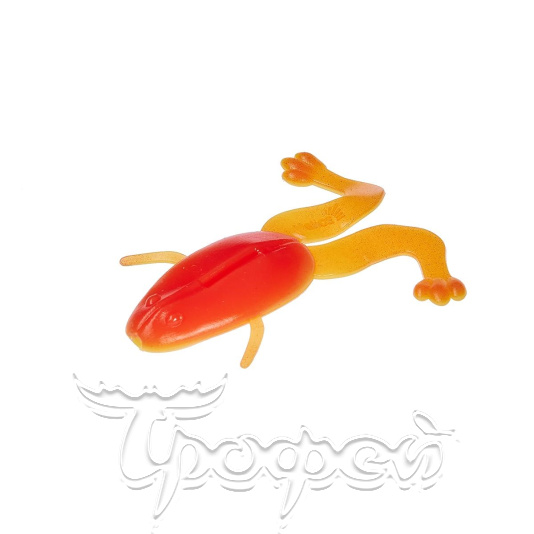 Лягушка Crazy Frog 2,36"/6,0 см Orange & Yellow (HS-22-015-N) 