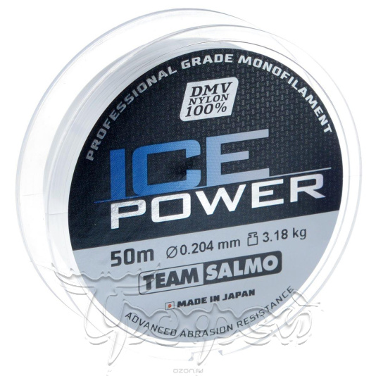 Леска Team Salmo ICE POWER 50м/0,082мм 4924 