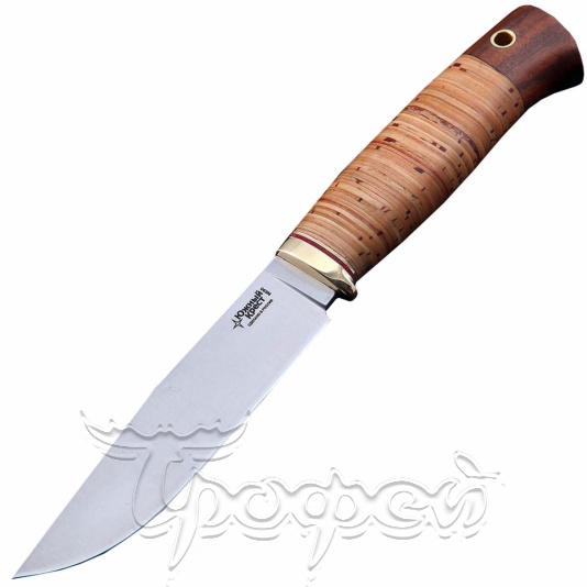 Нож Чинук сталь N690 рукоять береста (Южный крест) 