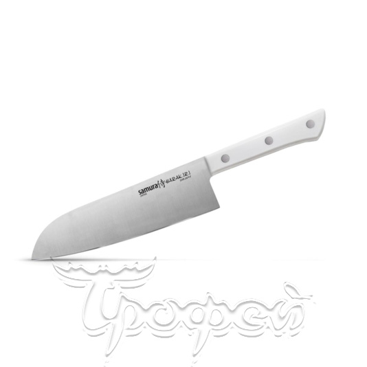 Нож кухонный 17,5см белая рукоять Samura Harakiri (1572878) 