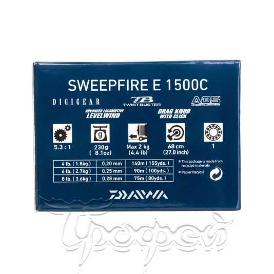 Катушка безынерционная Sweepfire E  1500 С 