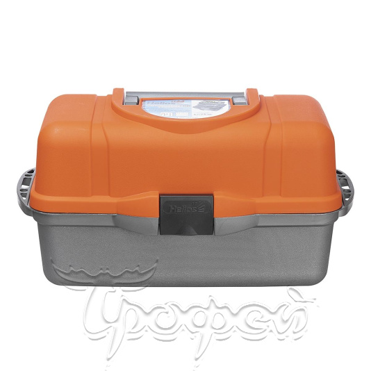 Ящик для инструментов трехполочный оранжевый 