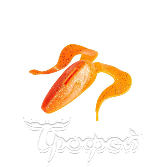 Лягушка Frog 2,56"/6,5 см Orange & Sparkles (HS-21-022-N) 