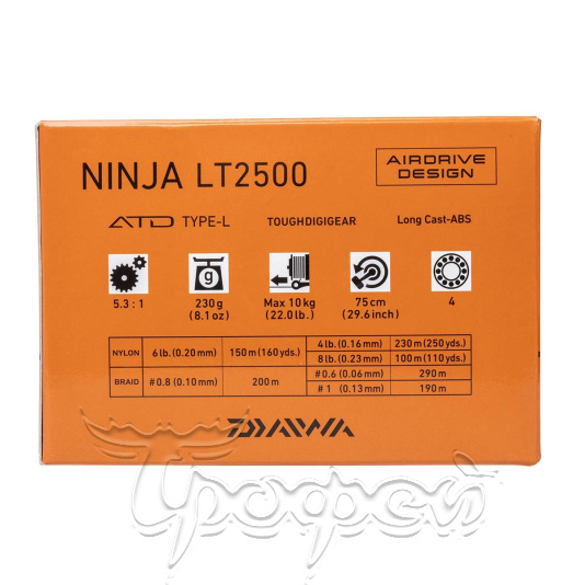 Катушка безынерционная 23 NINJA LT2500 (10009-003) 