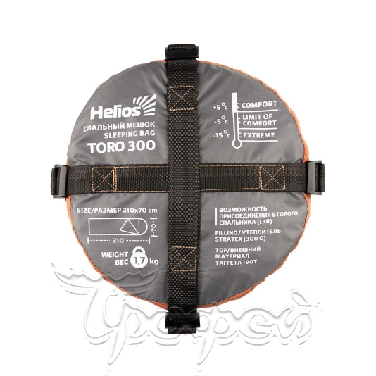 Спальный мешок TORO 300R правый (T-HS-SB-T-300R) 