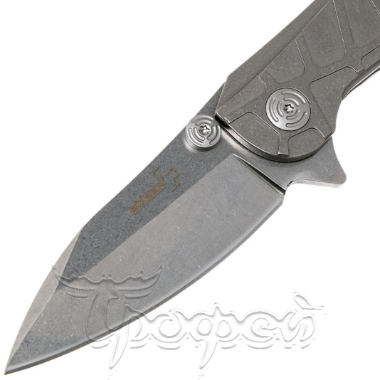 Нож  складной рукоять титановая, сталь 440C  BK01BO616  Dreed 