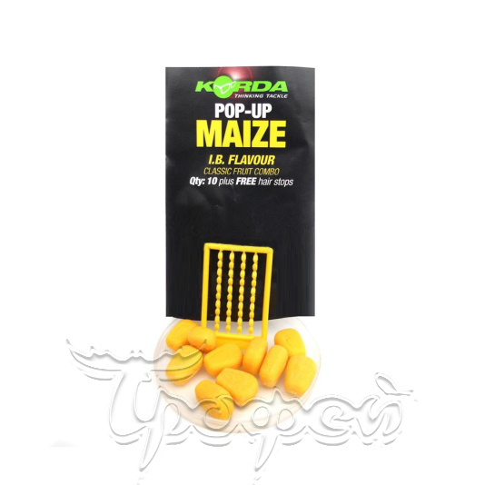 Имитационная приманка Korda POP-UP Maize I.B Yellow KPB32 