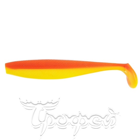 Виброхвост Trofey 5.5"/14см Orange & Yellow (HS-25-015-N) 