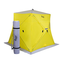 Палатка зимняя Пирамида 2,0х2,0 yellow/gray 