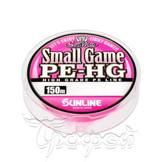 Шнур NEW SMALL GAME PE HG 150M 5LB/#0.3 
