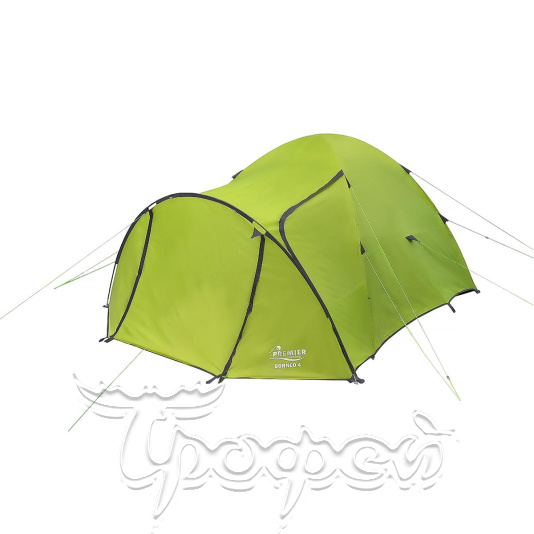 Четырехместная палатка BORNEO-4-G зеленая 