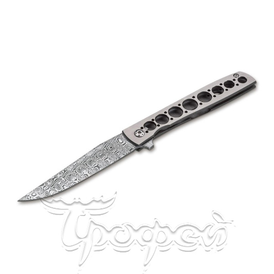 Нож  складной BK01BO739DAM Urban Trapper Damasteel, титановая рук-ть, дамаск 