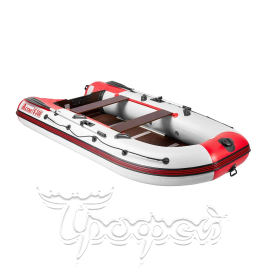 Лодка Алтай S340 LUXE белый/красный Тонар Тонар