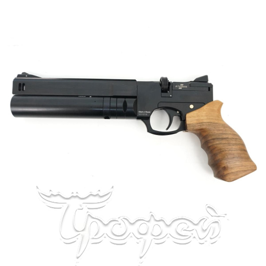 Пистолет пневматический AP16 кал. 5,5 (С(Компакт), Дерево, Black) (ATAMAN) 