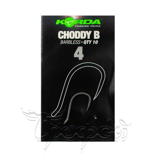 Крючок Choddy Barbless №4 безбородый KCHB4  