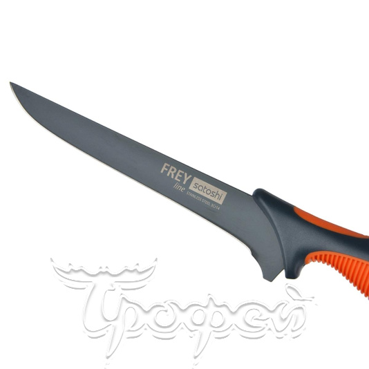 Нож кухонный Фрей 14,5 см разделочный нерж.сталь с антиналипающим покрытием блистер (803-294) 