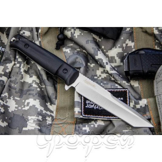 Нож тактический "Aggressor" сталь-AUS8 v2, черный, титановое покрытие  
