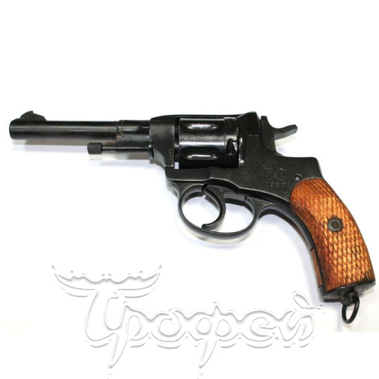 Револьвер списанный охолощённый системы Наган Р-412 