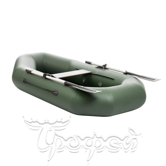 Надувная лодка ПВХ Шкипер 220 (зеленый) Тонар