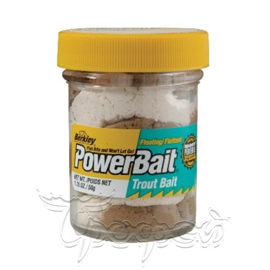 Паста форелевая PowerBait Trout Bait BREAD CRUST 50 гр 