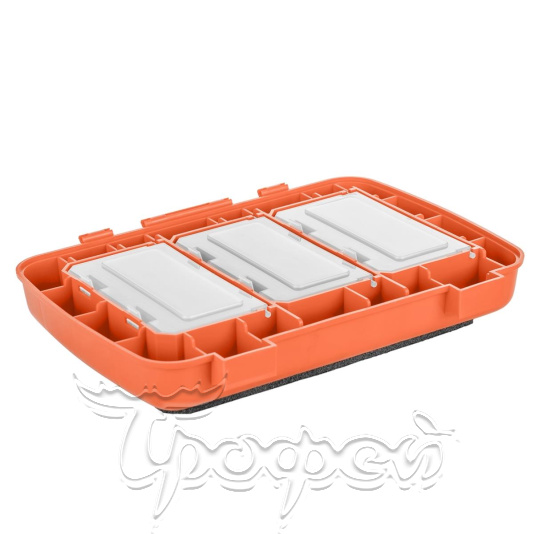 Крышка Ящика зимнего FishBox 10л односекционного, оранжевая 