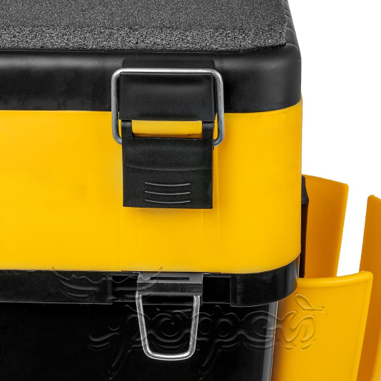 Ящик FishBox Thermo с термоконтейнером (19л/8,5л) черно-желтый 