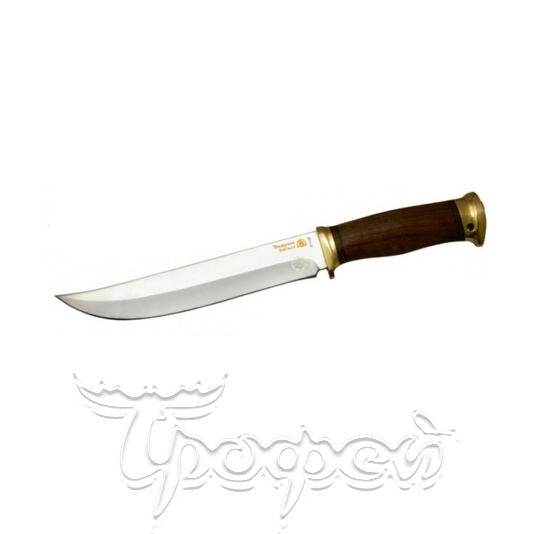 Нож Атаман РР 216 кожа, рисунок (РОСоружие) 