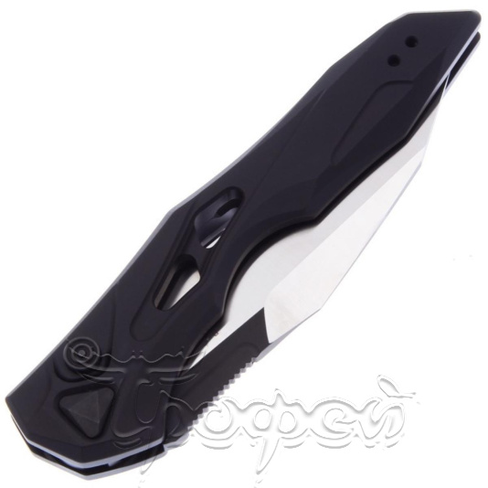 Нож складной K7650 Launch 13 - нож автомат., черню алюм. рук-ть, клинок CPM154 