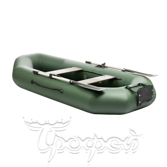 Лодка ПВХ Шкипер 260нт (зеленый) Тонар