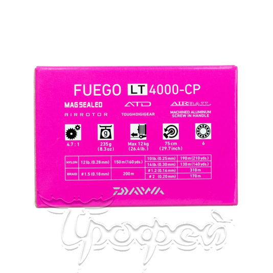 Катушка безынерционная 20 FUEGO LT4000-CP 