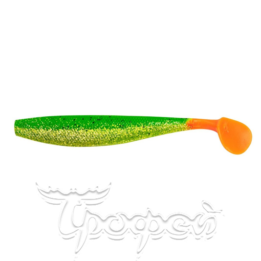 Виброхвост Trofey Green Peas OT 