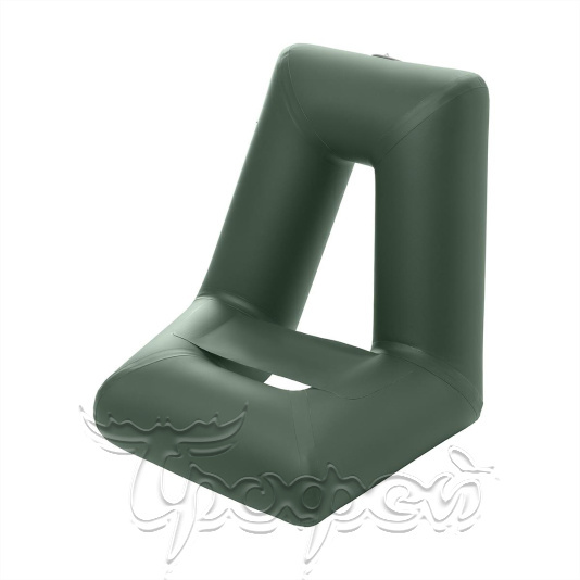 Кресло надувное КН-1 для надувных лодок (зеленый) 