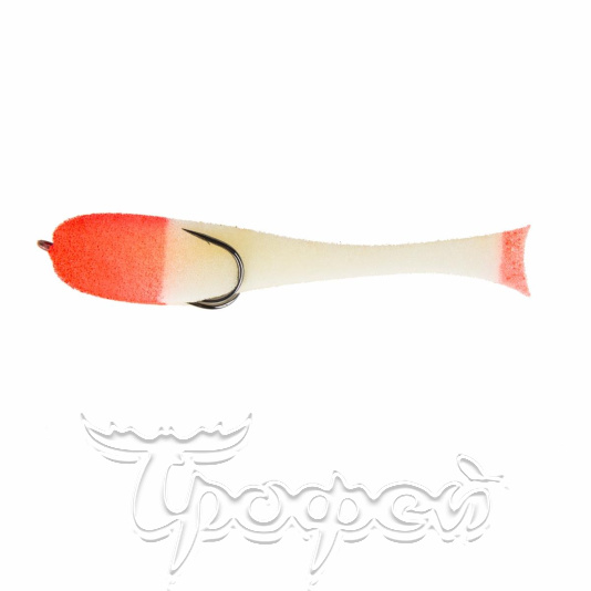 Рыбка поролоновая оснащенная на двойнике цвет 22 