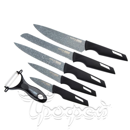 Набор ножей кухонных Аррен 6пр в магнитной коробке (803-282) 