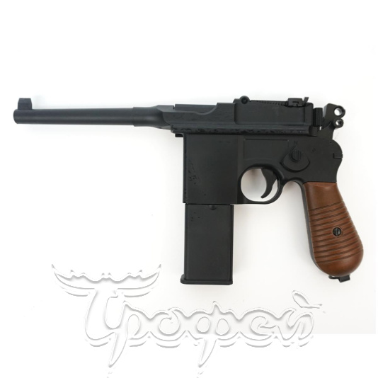 Пистолет пневм. Legends C96 сплав, черный (Blowback), кал.4,5 мм 